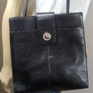 Black Pelle Studio Leather Tote Bag
